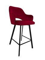 Hoker krzesło barowe Milano podstawa Profil czarna MG31