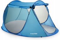 NAMIOT PLAŻOWY SAMOROZKŁADAJĄCY PARAWAN POP UP ZAMYKANY Z DASZKIEM OUTTEC