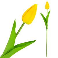 TULIPAN na bukiet POJEDYNCZY JAK ŻYWY KWIAT SZTUCZNY DO BUKIETU STROIK