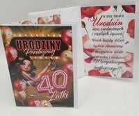 karnet XL URODZINY PRZEBOJOWEJ 40-STKI KXL-196