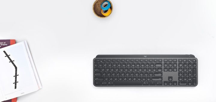 Klawiatura bezprzewodowa Logitech MX Keys układ US'Intl ANSI zdjęcie 3
