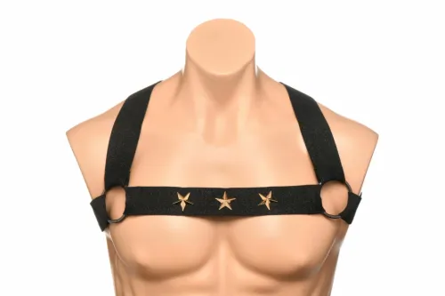 xr brands chest harness z opaskami na ramiona czarny uniwersalny na Arena.pl
