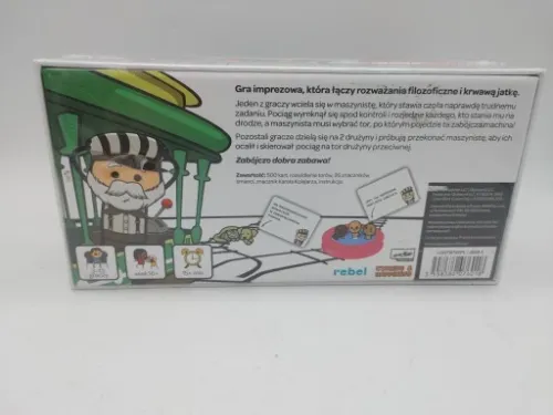 DYLEMAT WAGONIKA Imprezowa gra dla dorosłych REBEL na Arena.pl
