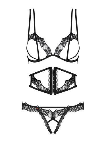 Odważny Komplet Bielizny Bravelle Obsessive L/XL na Arena.pl