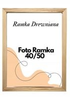 RAMKA 40x50 RAMA FOTO DREWNIANA, NA ZDJĘCIE plakat puzle