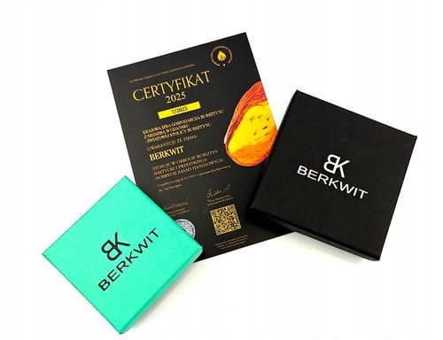 NASZYJNIK NA ZĄBKOWANIE BURSZTYN FASOLKA NIEPOLEROWANY na Arena.pl