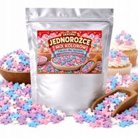 POSYPKA CUKROWA JEDNOROŻCE MIX KOLORÓW DO TORTÓW BABECZEK MUFFINEK 25G