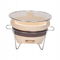 Mały grill Przenośny grill Wielofunkcyjny ceramiczny grill w stylu C