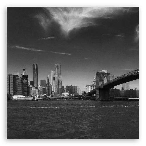 OBRAZ DO SALONU Czarno białe miasto na Arena.pl