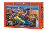 Puzzle z motywem miejskim Castorland Fantastyczne Las Vegas 1500 elementów