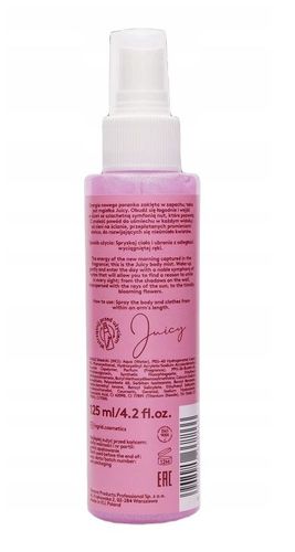 INGRID TeamX rozświetlająca mgiełka Juicy 125 ml na Arena.pl