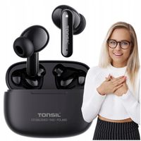 SŁUCHAWKI BEZPRZEWODOWE TONSIL T50 NOWY MODEL ENC DOUSZNE BT NA PREZENT