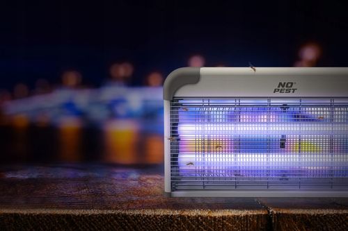 LAMPA OWADOBÓJCZA UV ŚCIENNA NO PEST NA KOMARY MUCHY ĆMY MOLE OWADY na Arena.pl