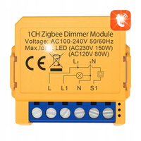 Przełącznik dopuszkowy AVATTO ZDMS16-1 Zigbee 3.0