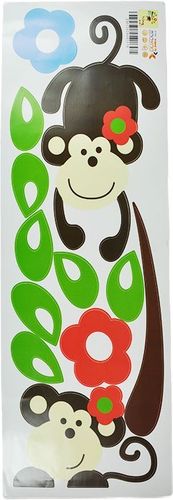 Naklejki ścienne - małpki na Arena.pl