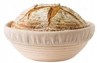 KOSZYK RATAN FORMA DO WYRASTANIA CHLEBA 25 cm garowania ciasta na chleb