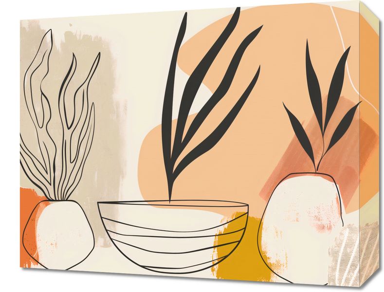 Obraz 50x40cm Szkice Botaniczne zdjęcie 1