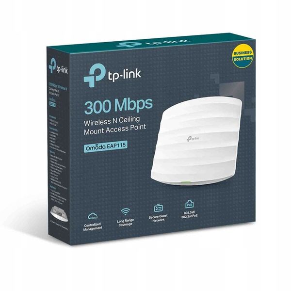TP-Link access point EAP115, N300, 2,4GHz zdjęcie 1