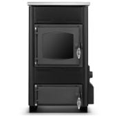 Piec kominek kuchenka węglowa westfalka kocioł CO TEMY ES 10kW czarna