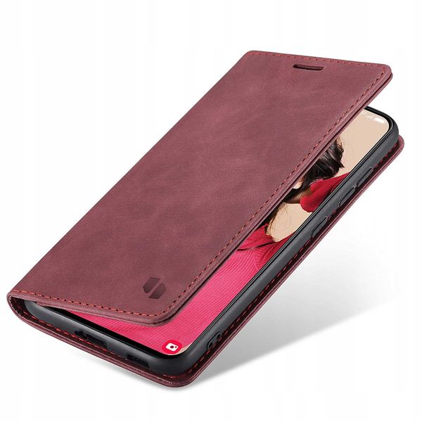 Spacecase Wallet Galaxy S21 Fe Red zdjęcie 3