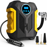 KOMPRESOR SAMOCHODOWY 12V 35L/min LCD AUTO STOP 150PSI LATARKA LED CARSUN