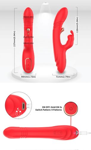 wibrator króliczek b series joy silikonowy 23 cm usb na Arena.pl