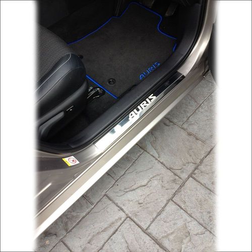 Listwa progowa TOYOTA AURIS MK2 Stal nierdzewna 304 połysk 4szt na Arena.pl