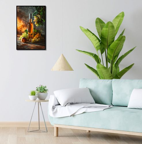 Plakat 40x60cm Bursztynowe Wino na Arena.pl