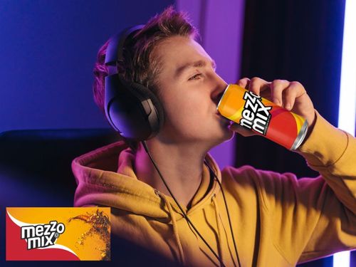 Mezzo Mix niemiecki napój coca cola z pomarańczą i kofeiną bezalkoholowy 330ml na Arena.pl