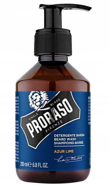 PRORASO Szampon do brody Azur Lime 200ml zdjęcie 1