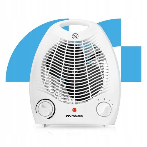 FARELKA TERMOWENTYLATOR GRZEJNIK ELEKTRYCZNY TERMOSTAT 2000W MAŁY na Arena.pl