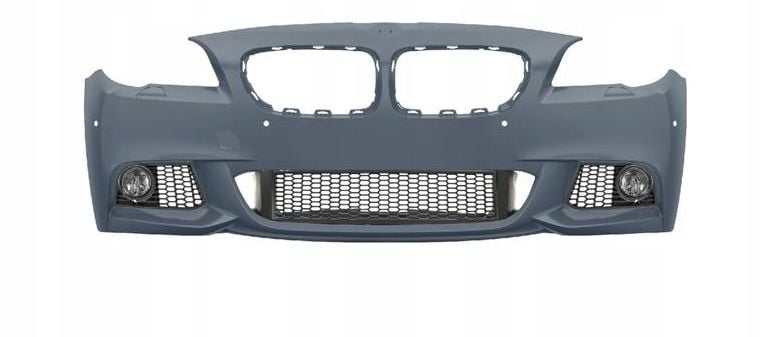 ZDERZAK PRZEDNI + HALOGENY DO BMW F10 F11 OD 2010 DO 2013 Roku M PAKIET zdjęcie 1