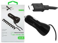 Ładowarka samochodowa micro USB + 2xUSB 4A