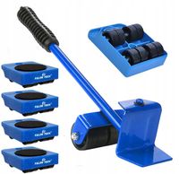 ZESTAW ROLKI DO TRANSPORTU PRZESUWANIA MEBLI 150kg