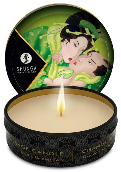 Mini Massage Candle Exotic Green Tea zdjęcie 1