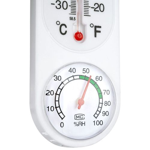 Ścienny Termometr Higrometr Analogowy Pokojowy Wewnętrzny Zewnętrzny na Arena.pl