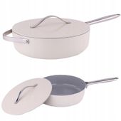 PATELNIA GŁĘBOKA INDUKCJA PIEKARNIK NON-STICK 28CM, 3,8L