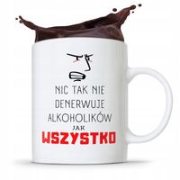 Dla Alkoholika Pijaka Kubek Prezent Na Urodziny Z Nadrukiem Ze Zdjęciem
