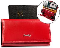 duży, skórzany portfel damski z systemem rfid — rovicky