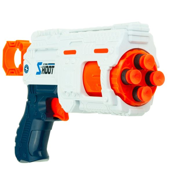 Pistolet Wyrzutnia Strzałek Na Piankowe Strzałki + 8 Naboi Naboje Nerf zdjęcie 8