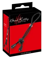 bad kitty pierścień regulowany czarny - silikonowy system zaciskowy 38 cm