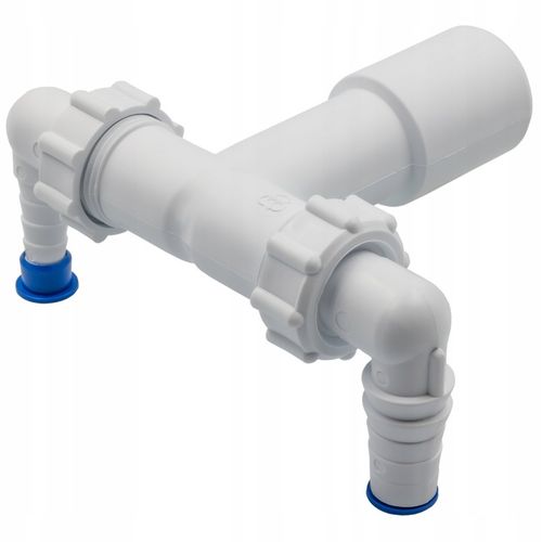 PODWÓJNY SYFON NADTYNKOWY DN 32 40- DO PRALKI I SUSZARKI, WYSOKA na Arena.pl