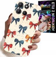 ETUI DO MOTOROLA MOTO G15 - KOLOROWE WSTĄŻKI WSTĄŻKA MODNE WZORY