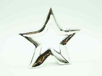 gwiazda   ceram. srebro 12,7 x 2,5 x 12,1 cm  tg59516-2