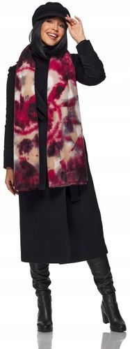 KASZKIET DAMSKI BERET CZAPKA moher moherowa ciepła wełniana na zimę czarna na Arena.pl