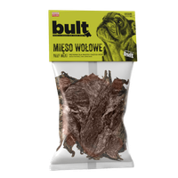 PRZYSMAK DLA PSA - NATURALNY GRYZAK SUSZONE MIĘSO WOŁOWE 100g | BULT