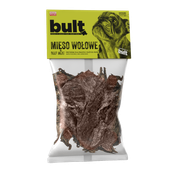 PRZYSMAK DLA PSA - NATURALNY GRYZAK SUSZONE MIĘSO WOŁOWE 100g | BULT