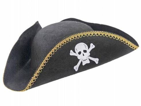 Czapka pirata - 1 szt. na Arena.pl