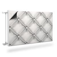 MASKOWNICA Magnetyczna Na Kaloryfer Pikowany Wzór 3D Dekoracja 110cm x 60cm