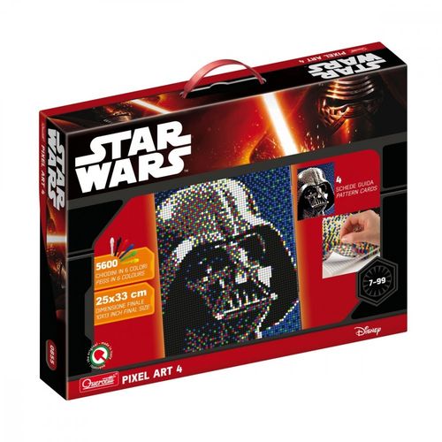 Quercetti Mozaika pixel Star Wars Darth Vader 5600 elementów na Arena.pl